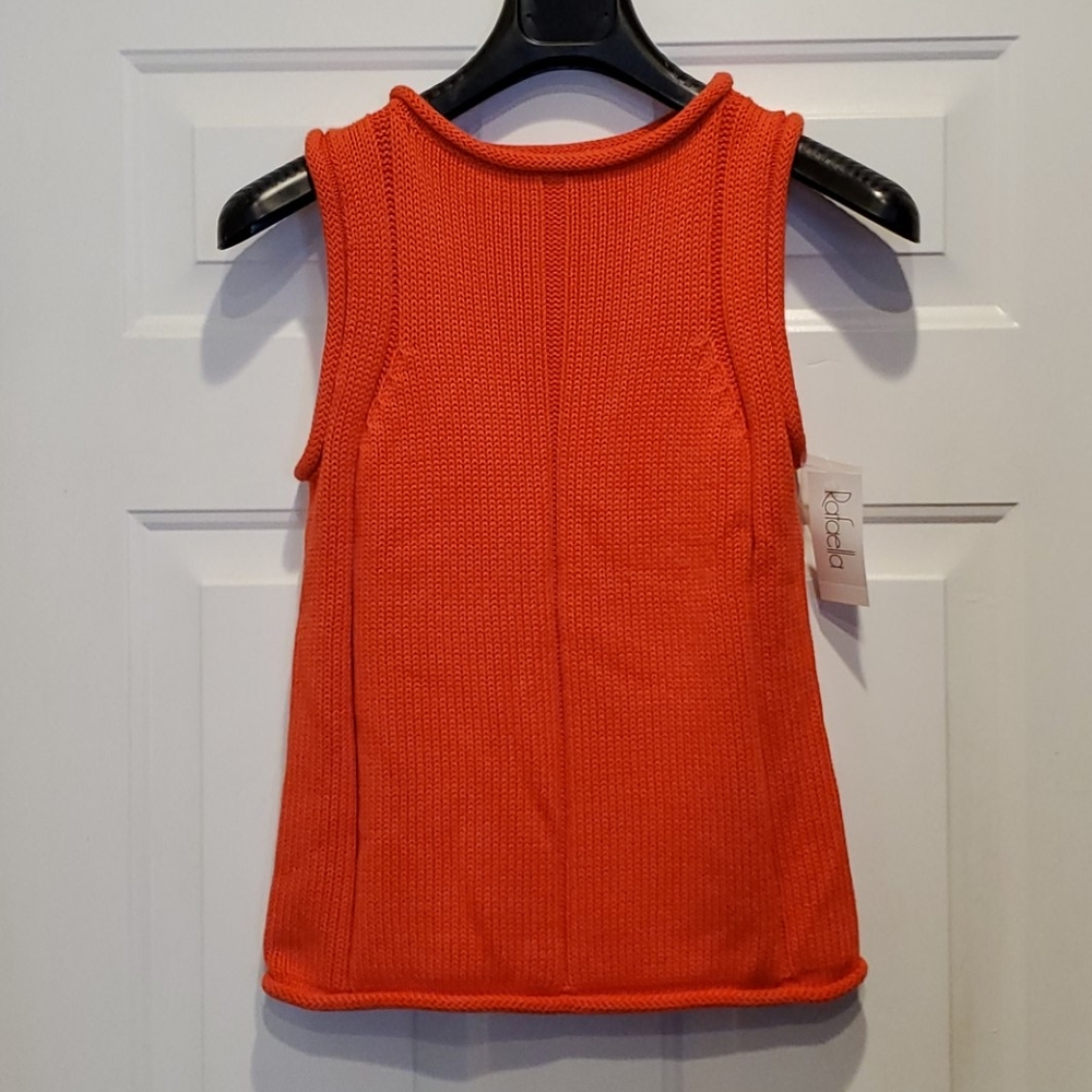 Rafaella Sleeveless Sweater Shell - NWT